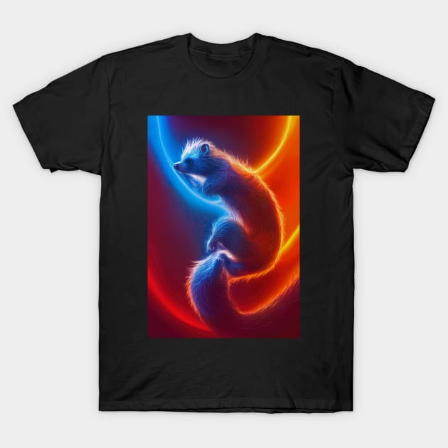 Skunk T-Shirt by Art Consulate